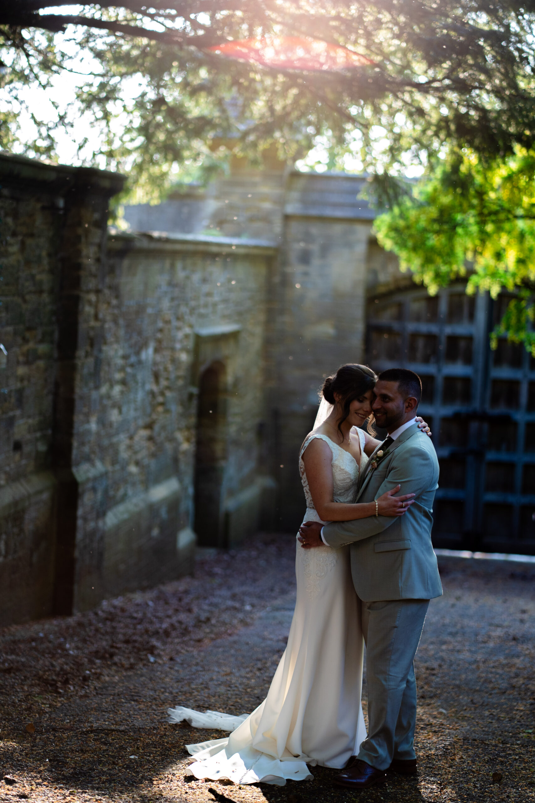Couple's bridal portraits