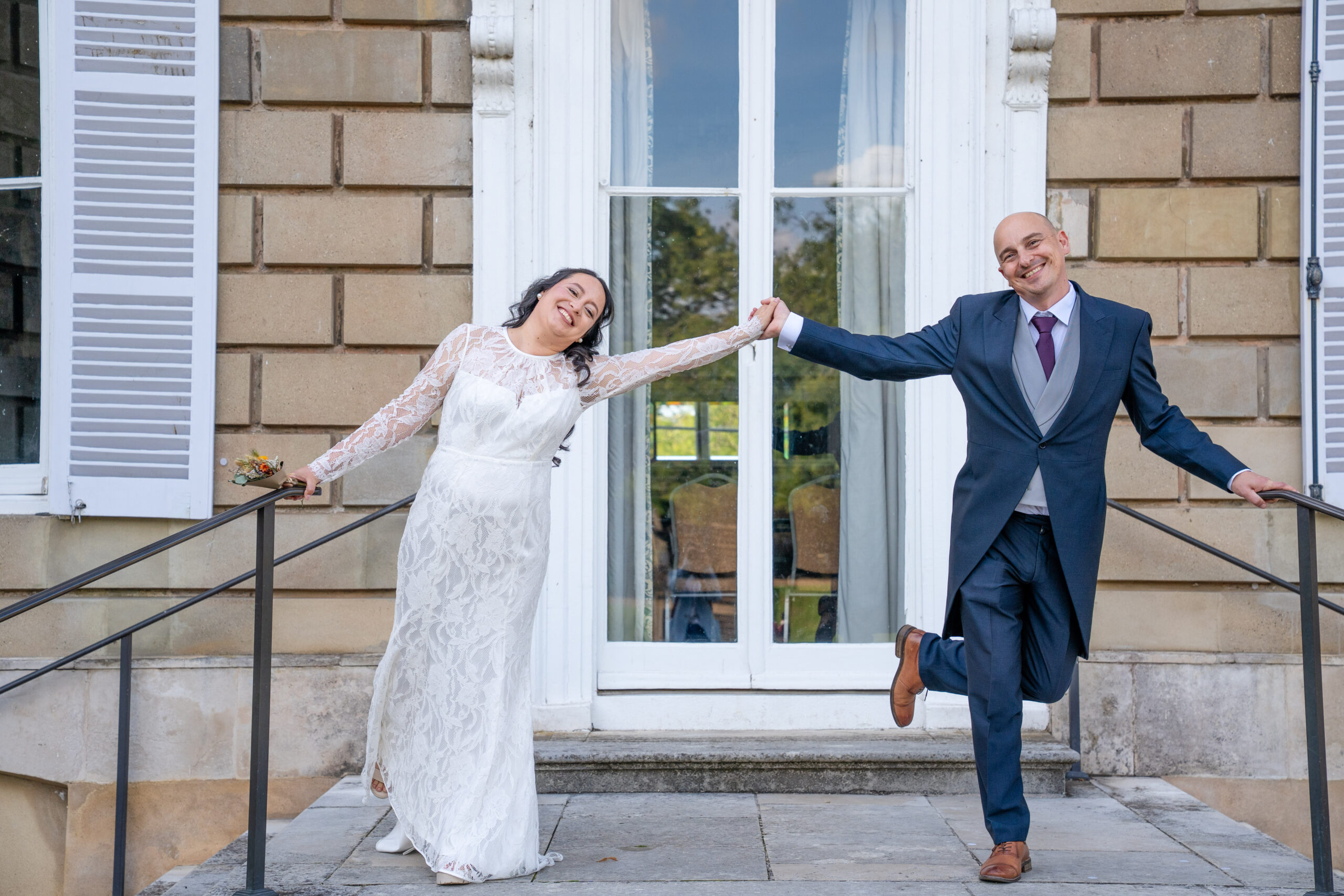 Documentary wedding photographer in Twickenham at York House