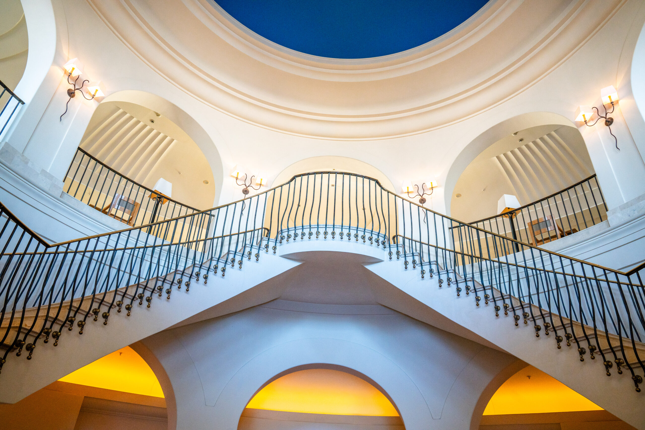 Anassa Hotel staircase 
