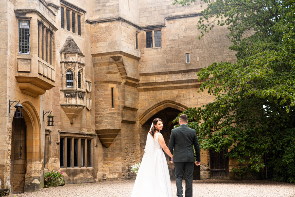 Front of the house portraits captured by a South Yorkshire wedding photographer